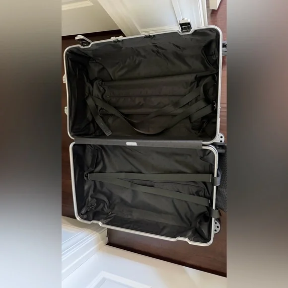 Rimowa Original Trunk Silver Checked Luggage - Picture 11 of 12